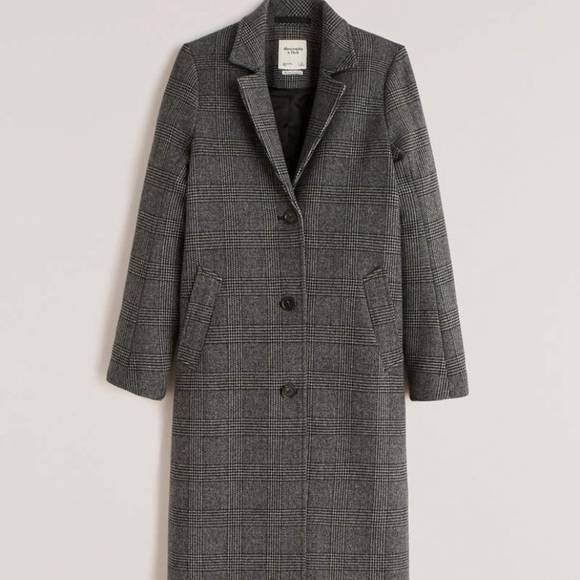 Abercrombie and Fitch Calf-Length Dad Coat - Picture 4 of 4